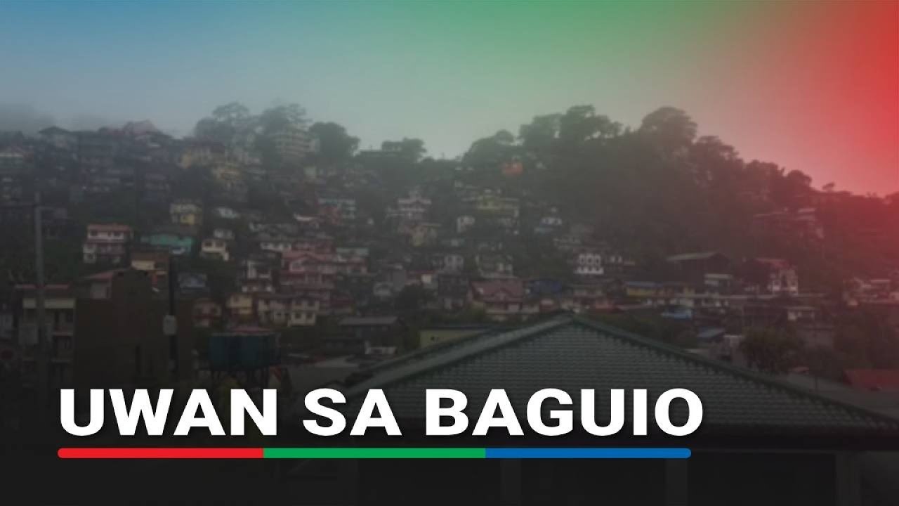 100 families evacuate Baguio due to Uwan | ABS-CBN News