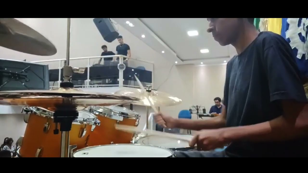 É O SENHOR | ESSA É DAS ANTIGAS 🥁🔥 - Emanuel Drums 