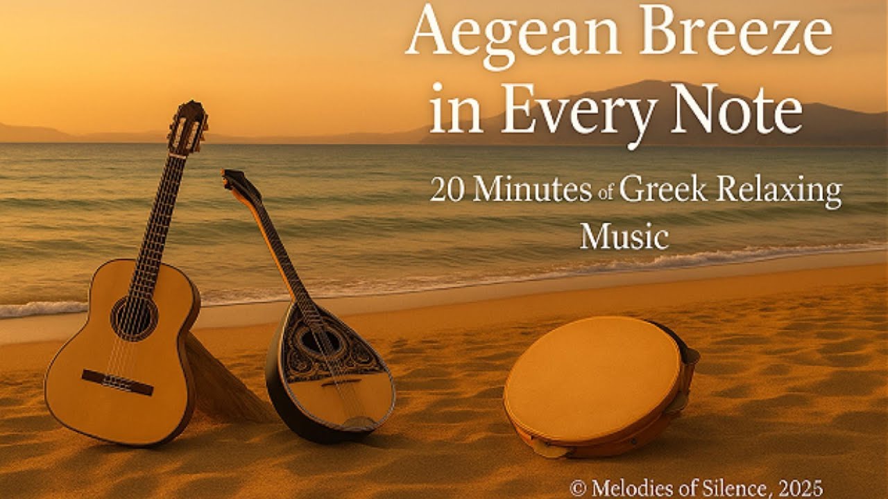Aegean Breeze in Every Note 🌊🎶 | 20 Minutes of Greek Relaxing Music