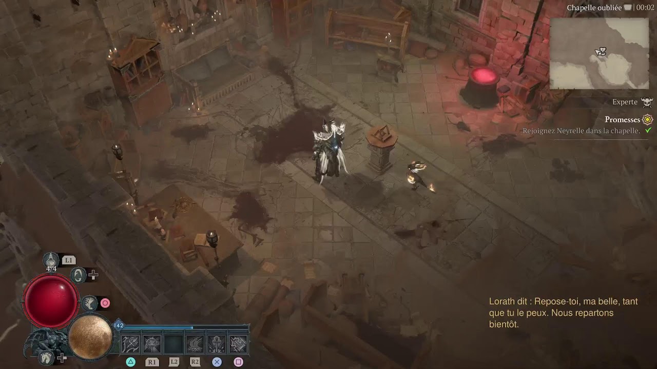 Le paladin de DIABLO 4 va en Enfer