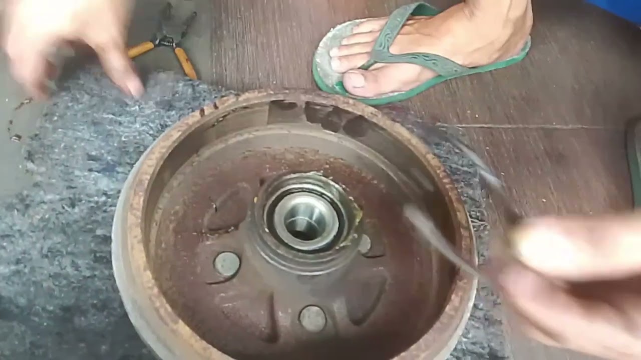 tutorial mudah ganti bearing belakang Suzuki swift ,splash ,karimun