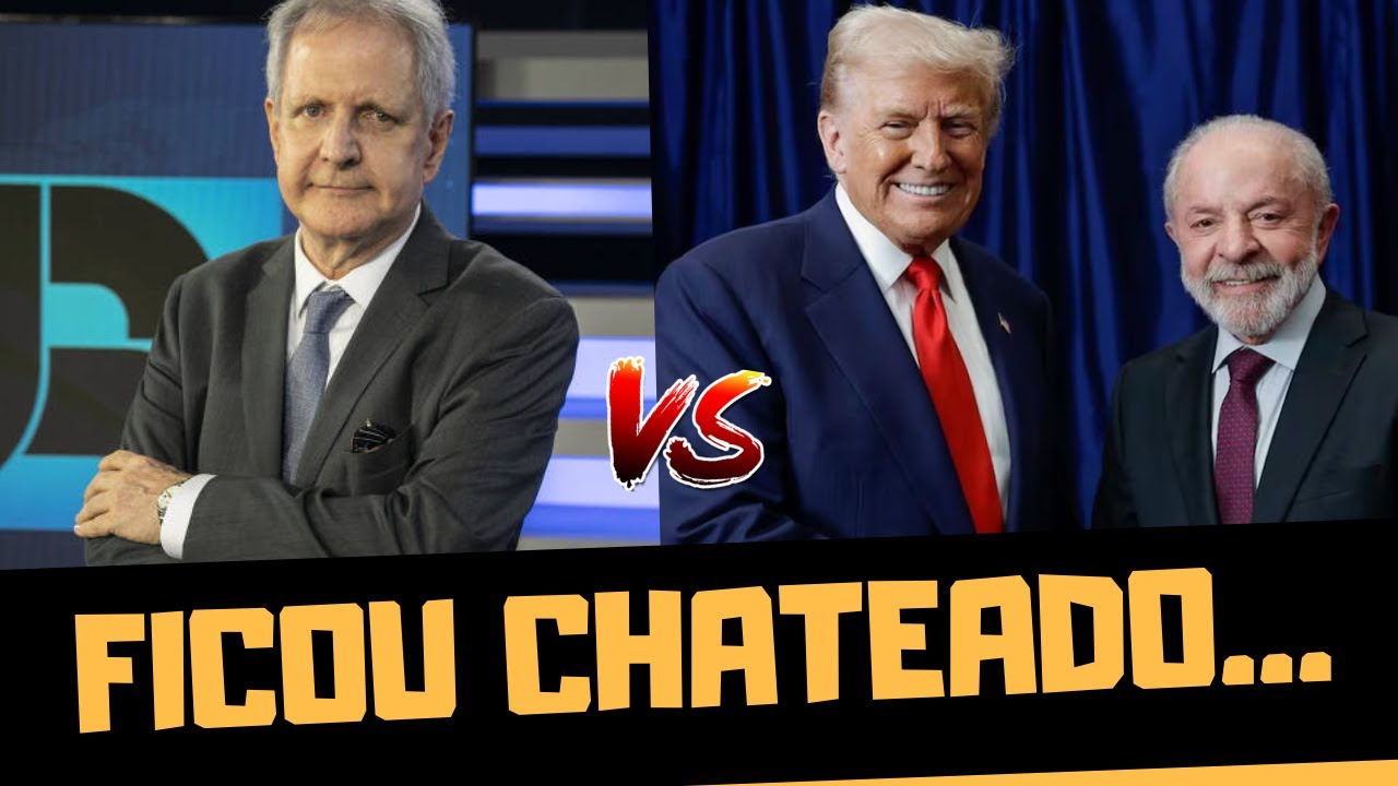 TENTE NÃO RIR! AUGUSTO NUNES FICOU #XATIADO COM O TRUMP...