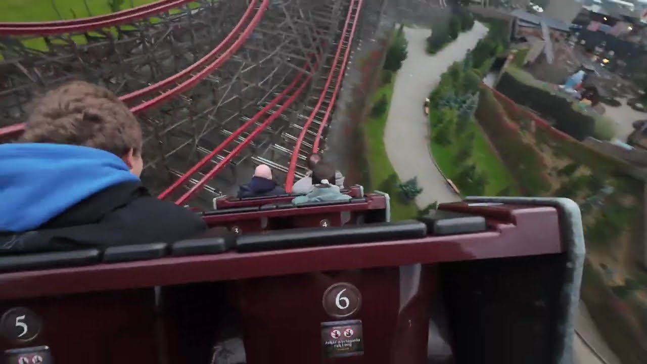 Energylandia Poland - Zadra - 4th row POV Onride - 2025