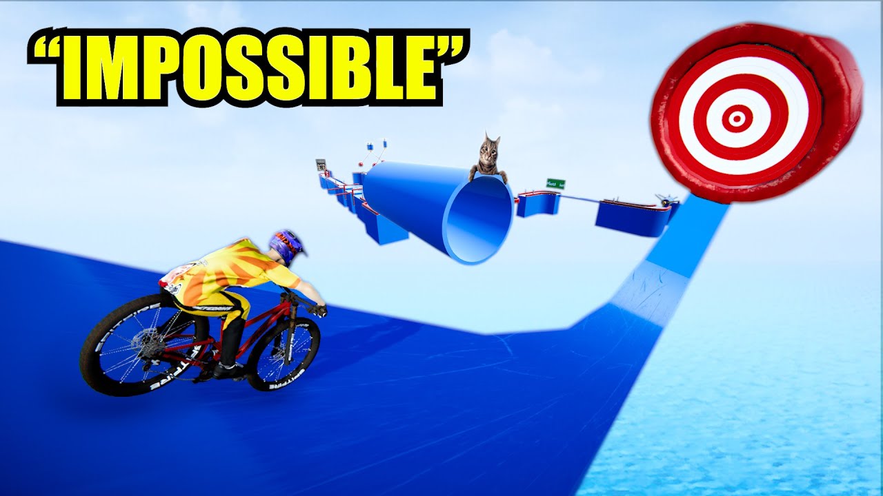 20,000 FOOT BIKE JUMP. (Descenders)