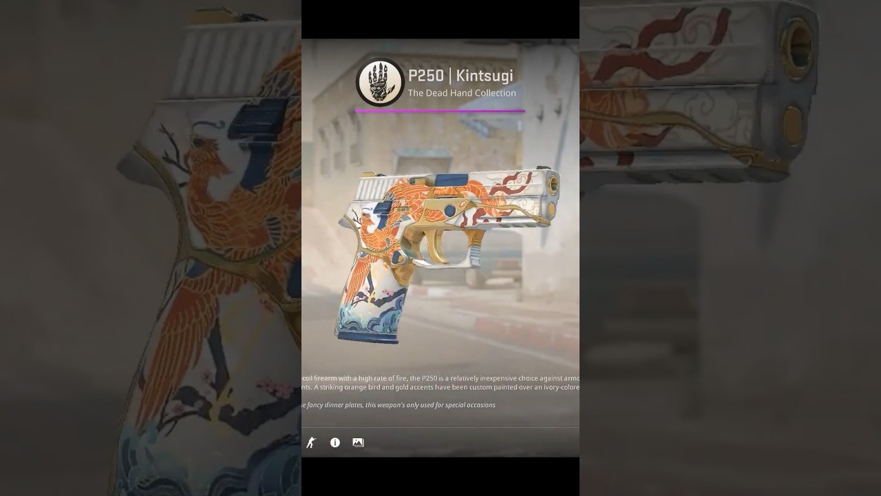 P250 Kintsugi Sealed Dead Hand Terminal #cs2 #skins #newskin