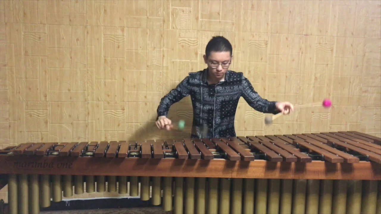 When Spring Comes for solo marimba by Heng LIU