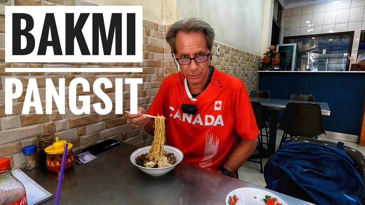 Мне сказали, где взять лучшую лапшу (Mie Pangsit Tiong Sim, Медан)