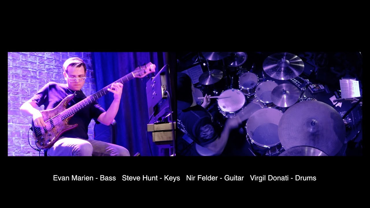 Holdsworth Tribute - Water On The Brain Pt.2 Bass & Drum Solos