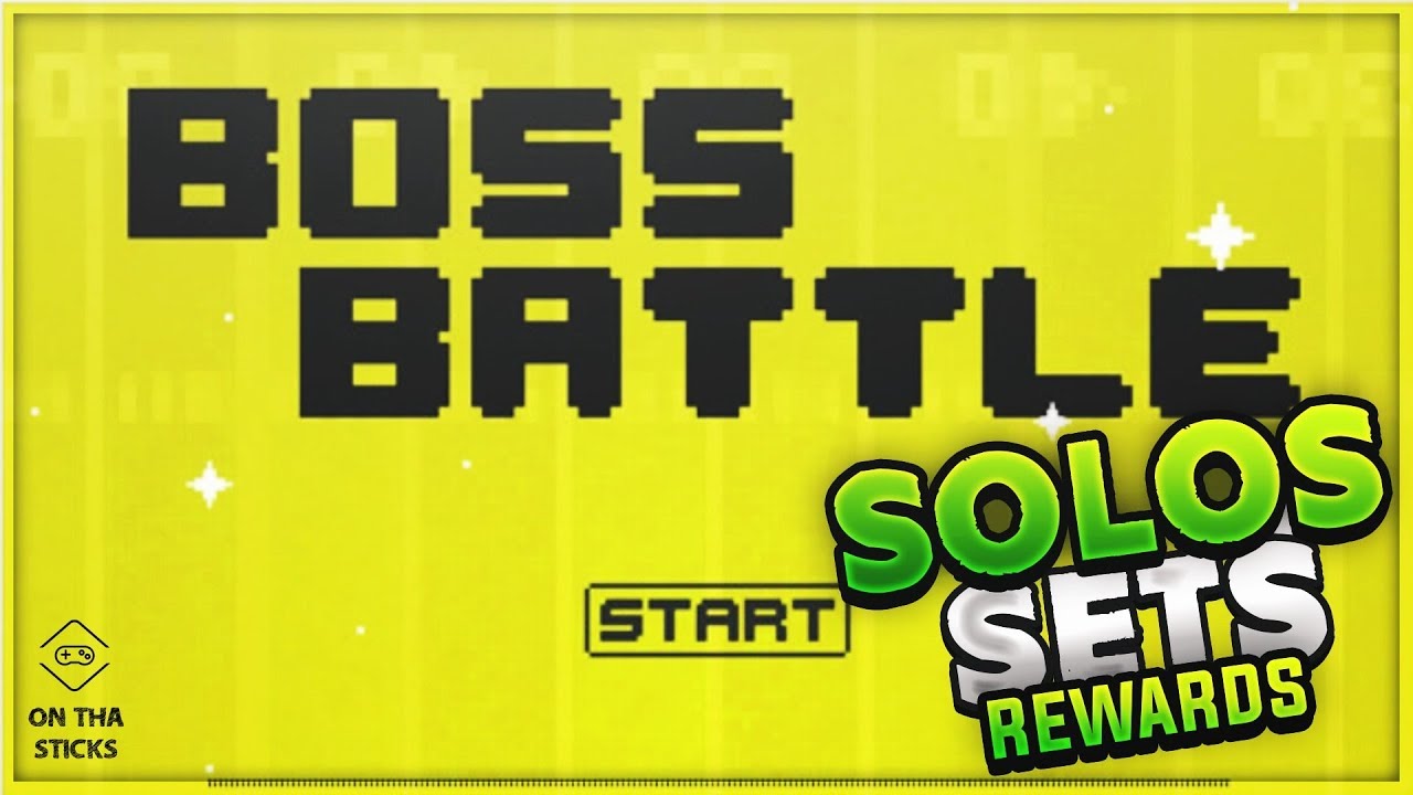 Madden 18 Ultimate Team Boss Battle & Heroic Boss Battle Solos Sets Rewards #MUT