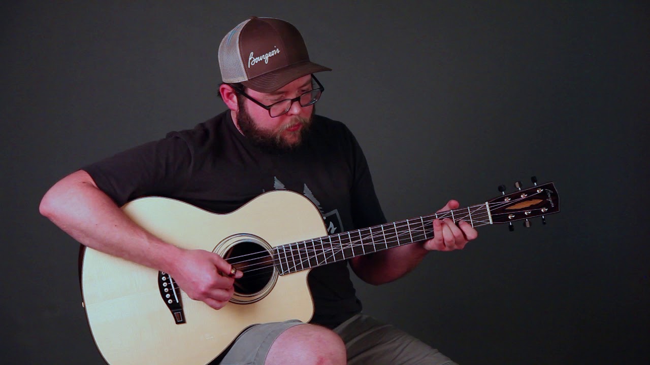 New Bourgeois Guitar Demo: OMSC Fingerstyle Custom Italian Spruce / Master Grade Brazilian Rosewood