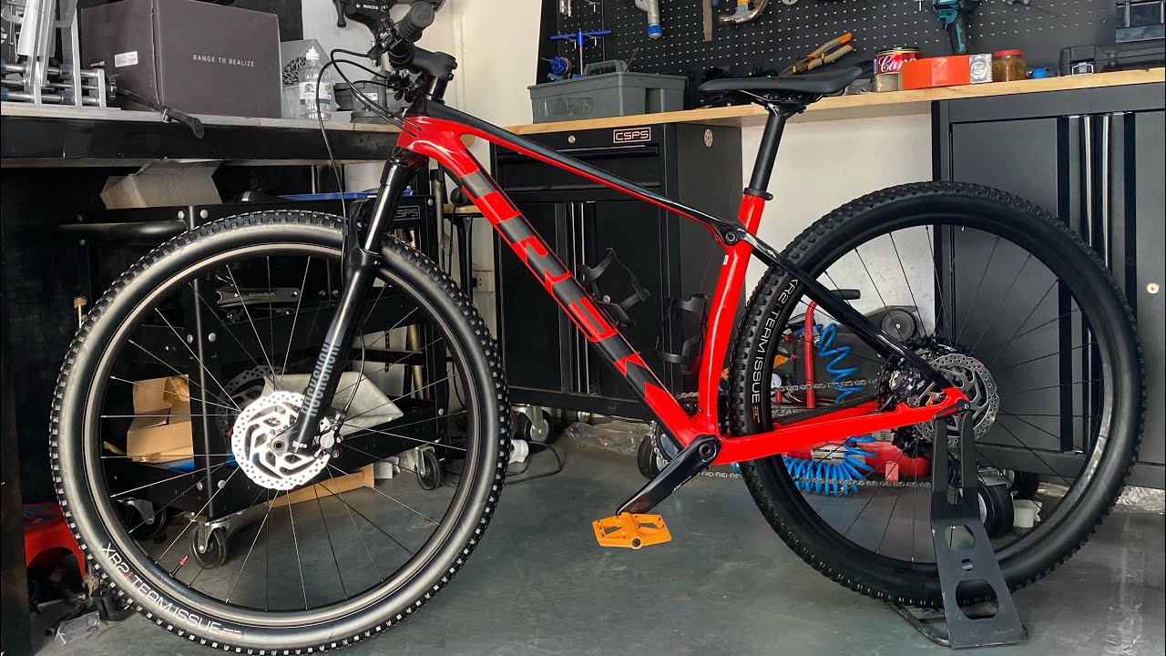 Trek Procaliber 9.5 đỏ đen ML lên full Shimano XT mới 99% 🛠️ #hemxeeobi #sđt_0705678567