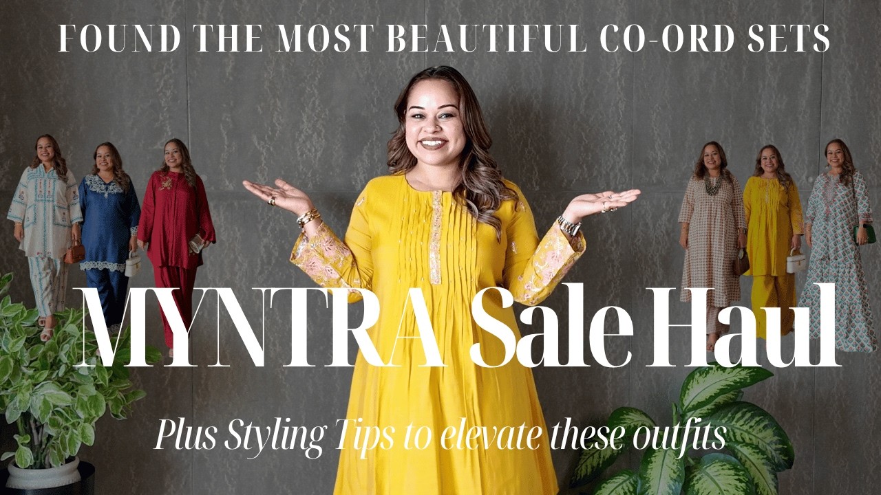 ПРИМЕРКА: МОИ ЛЮБИМЫЕ КОСТЮМЫ-ДВОЙКИ С MYNTRA