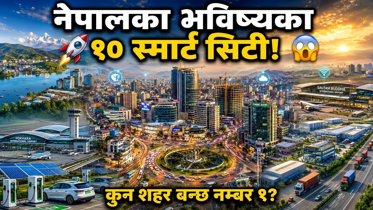 Top 10 Smart Cities in Nepal: कुन सहर बन्दैछ नेपालको भविष्य?