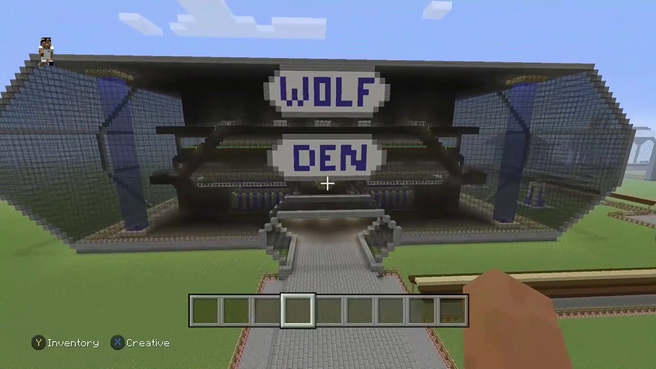 Minecraft Basketball Arena
