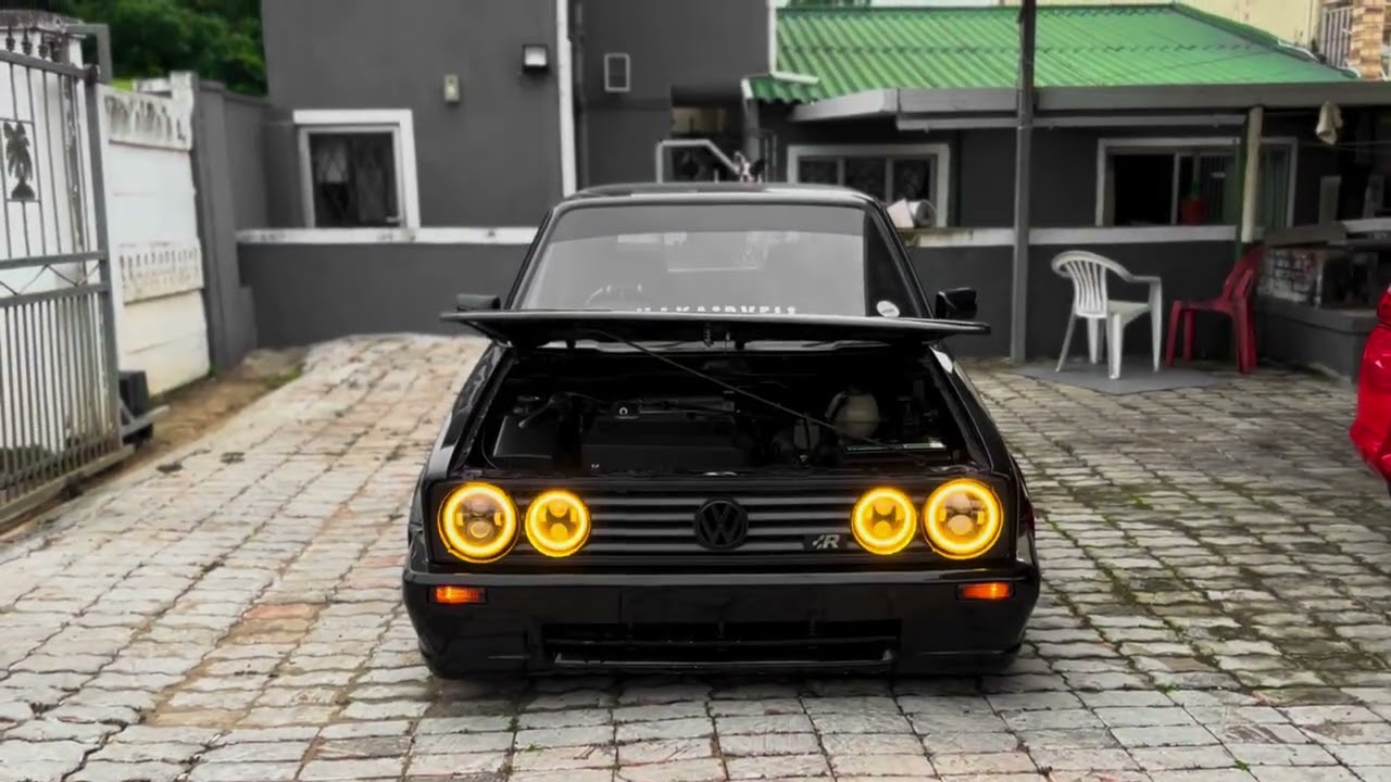 Volkswagen Mk1 R line Cinematic | MakAirveli | Bagged | South Africa | 4k