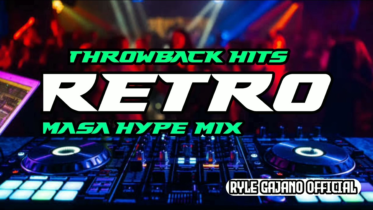 THE MOON X NONSTOP THROWBACK HITS 80s'90s RETRO DISCO MASA HYPE - DJ RYLE GAJANO REMIX 2024