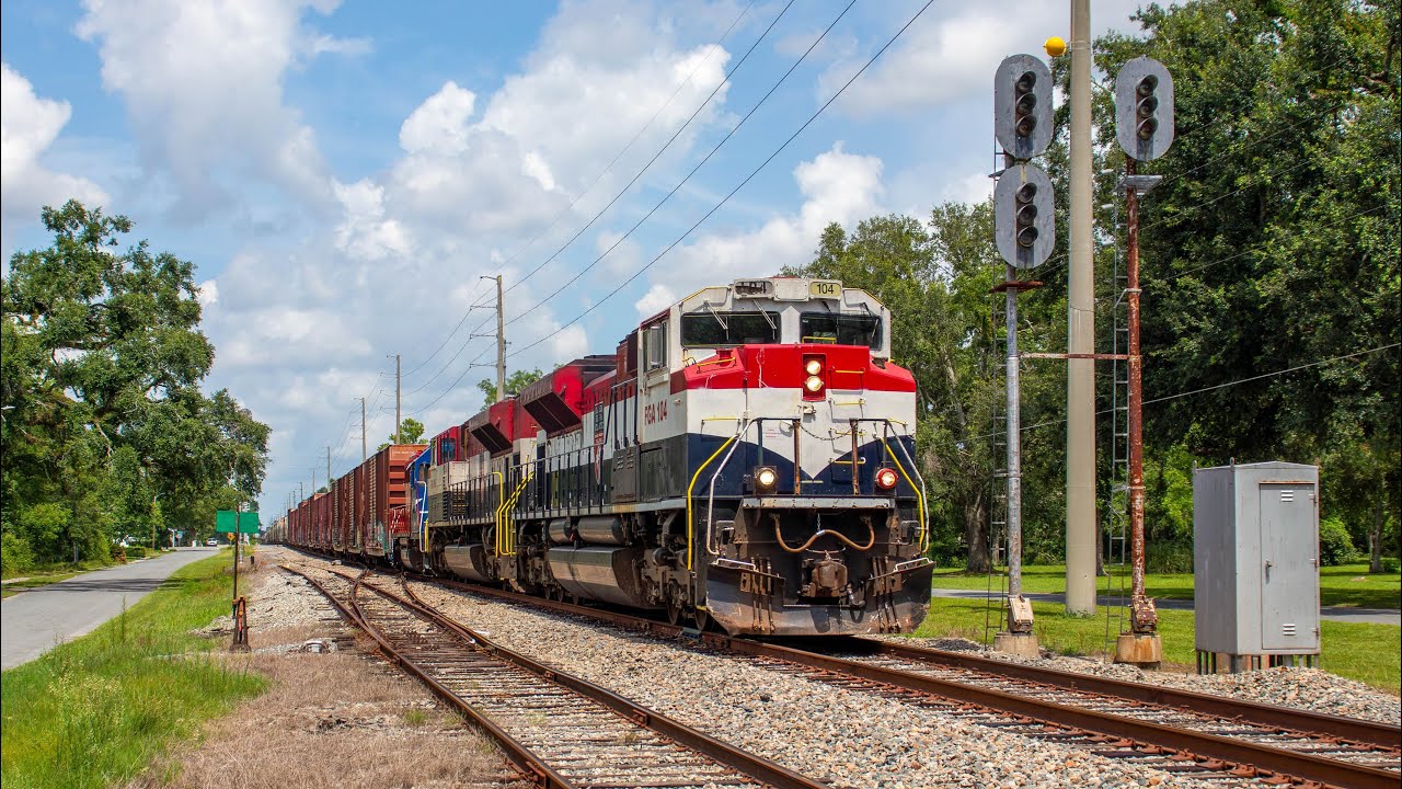 Chasing the Florida Gulf & Atlantic Railroad by Classic SAL Signals from Tallahassee to Lee Florida!