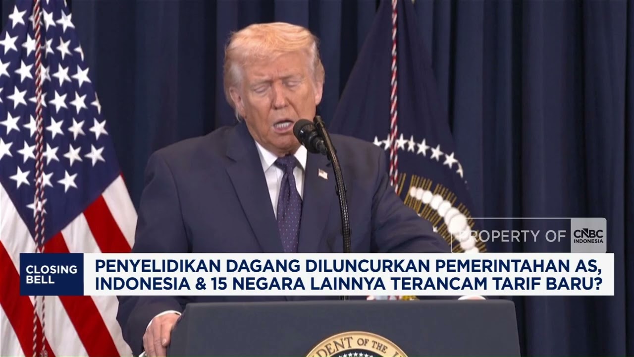 AS Selidiki Perdagangan, RI dan 15 Negara Dibayangi Tarif Baru