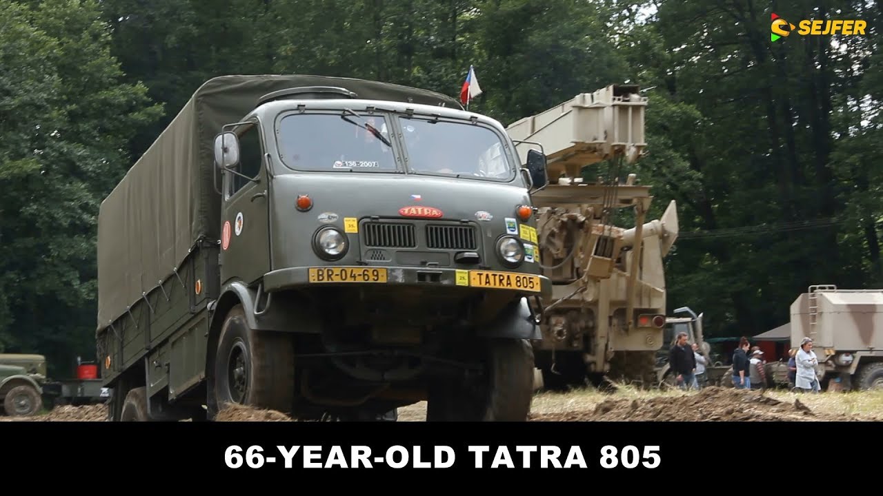 TATRA 805 (Kačena) z roku 1952 - Mladecko 2018