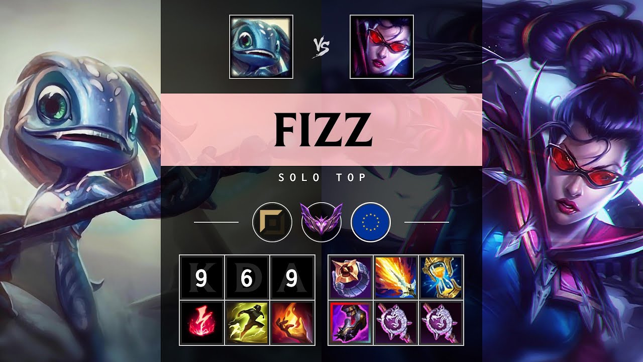 Fizz Top vs Vayne - EUW Master Patch 25.17