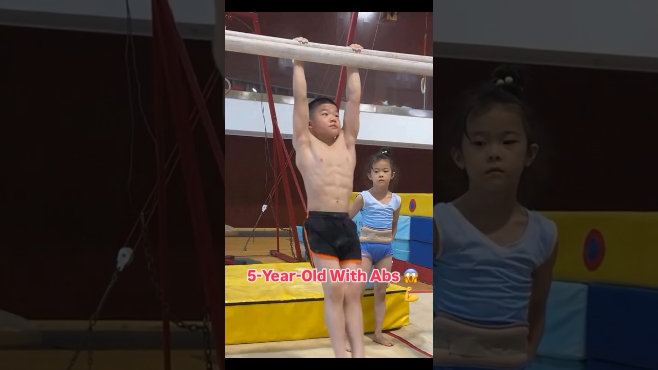 5-Year-Old With a SIX-PACK?! 😱 Future Fitness Star Shocks Everyone!