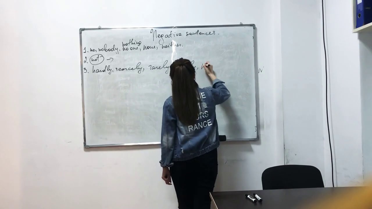 Negative sentences  Inkar cumleleri