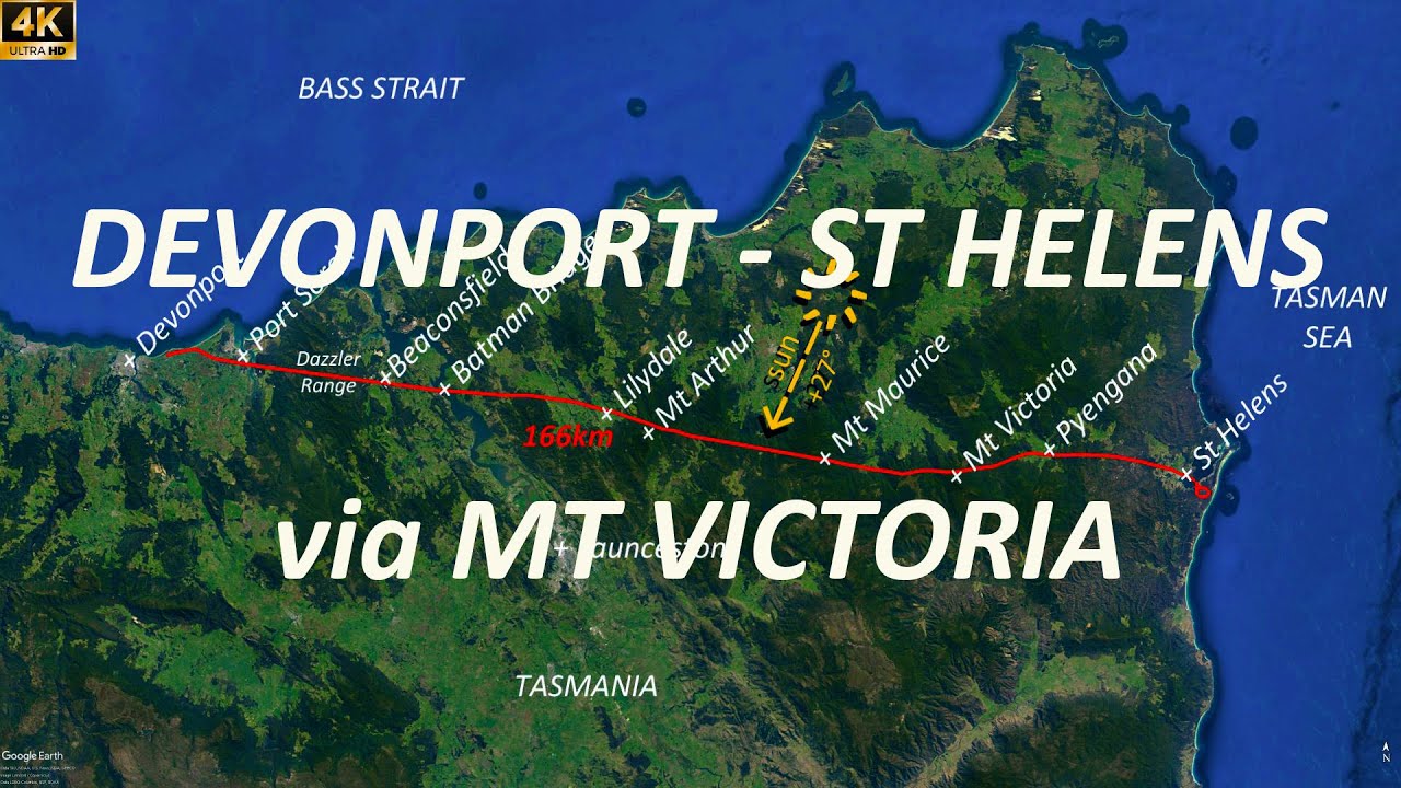 Wandering Foxbat 4K - Devonport to St Helens via Mt Victoria