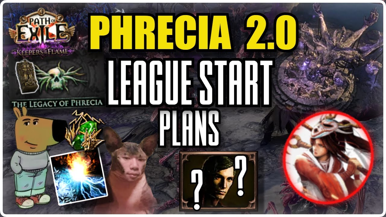 My League Start Plans for the Legacy of Phrecia Event - Path of Exile 1