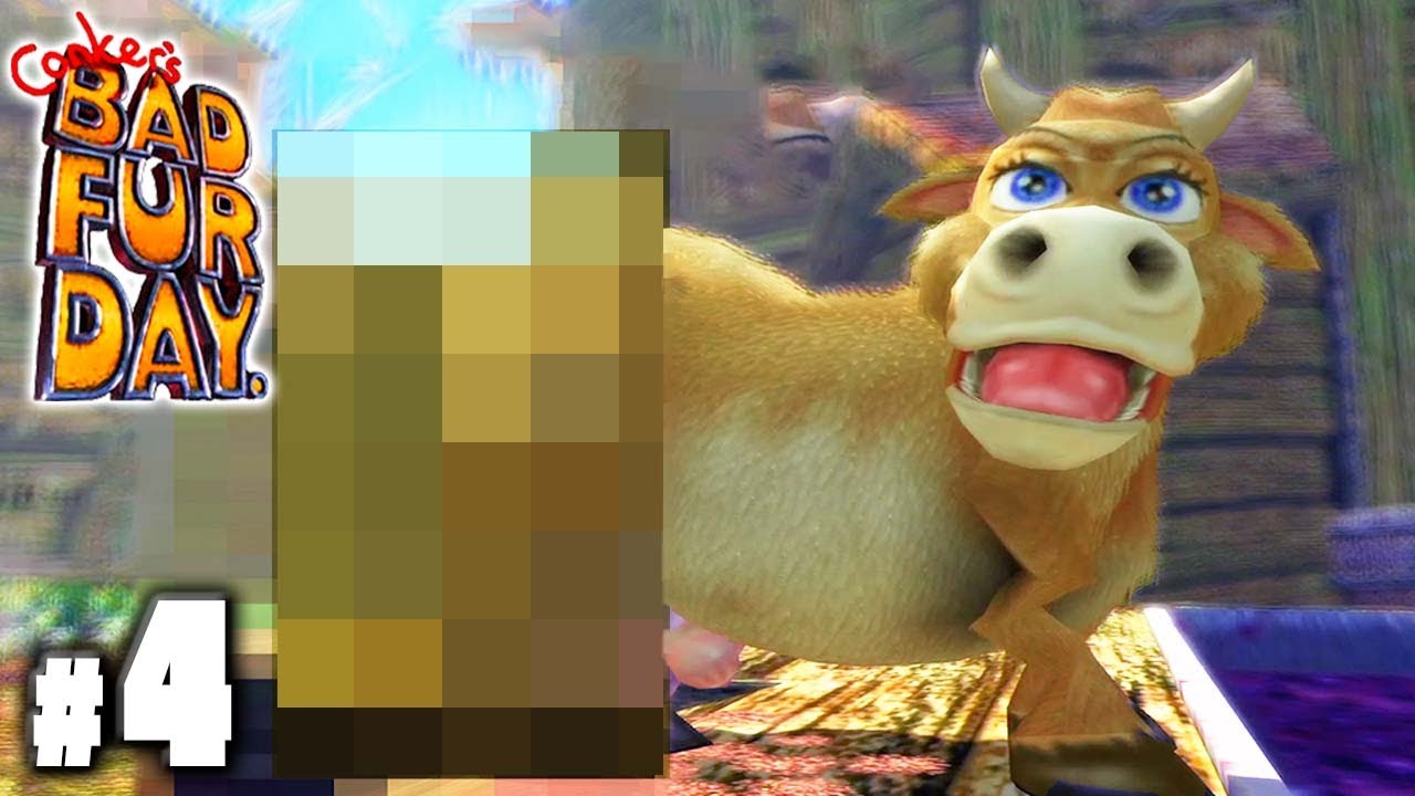 【注意】日本で発売中止になった問題作『コンカーズ・バッド・ファー・デイ：Conker's Bad Fur Day』 #4