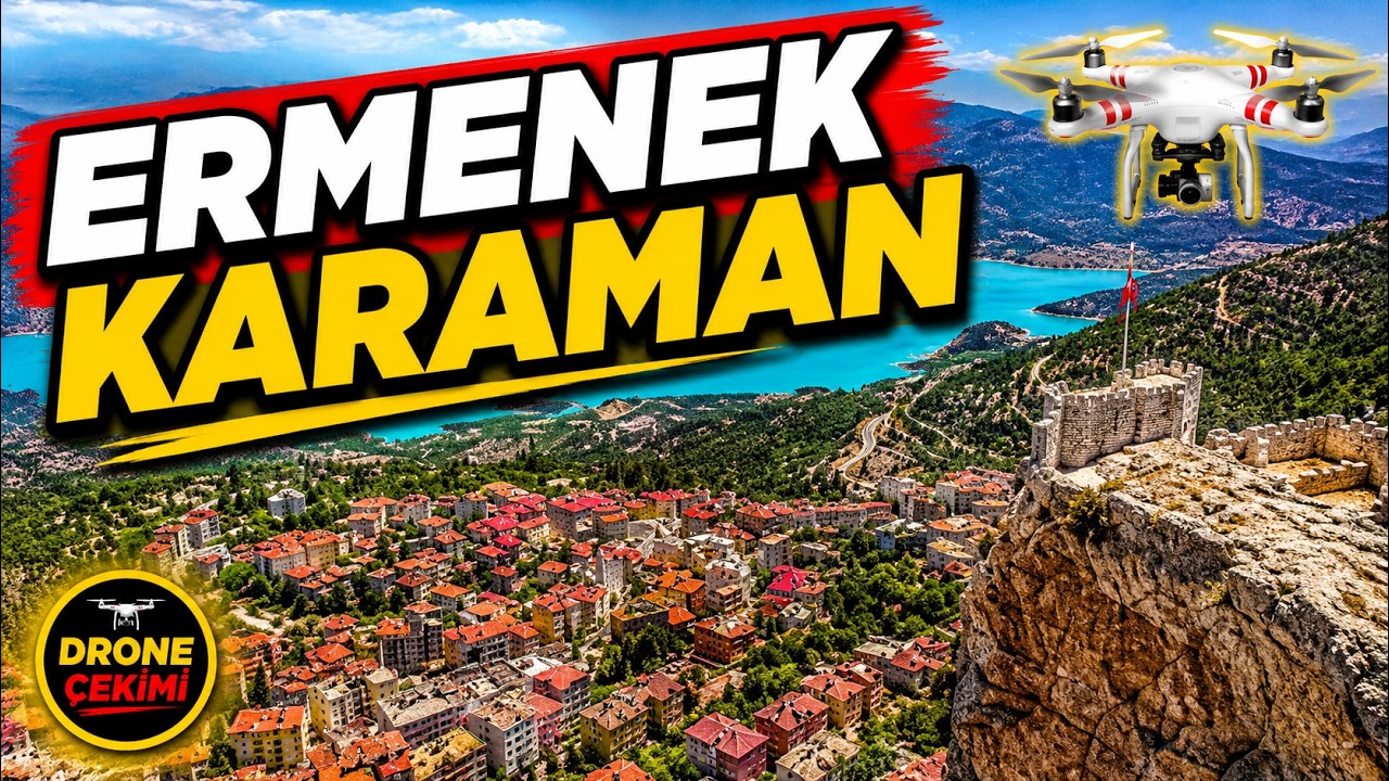 ERMENEK KARAMAN DRONE ÇEKİMİ