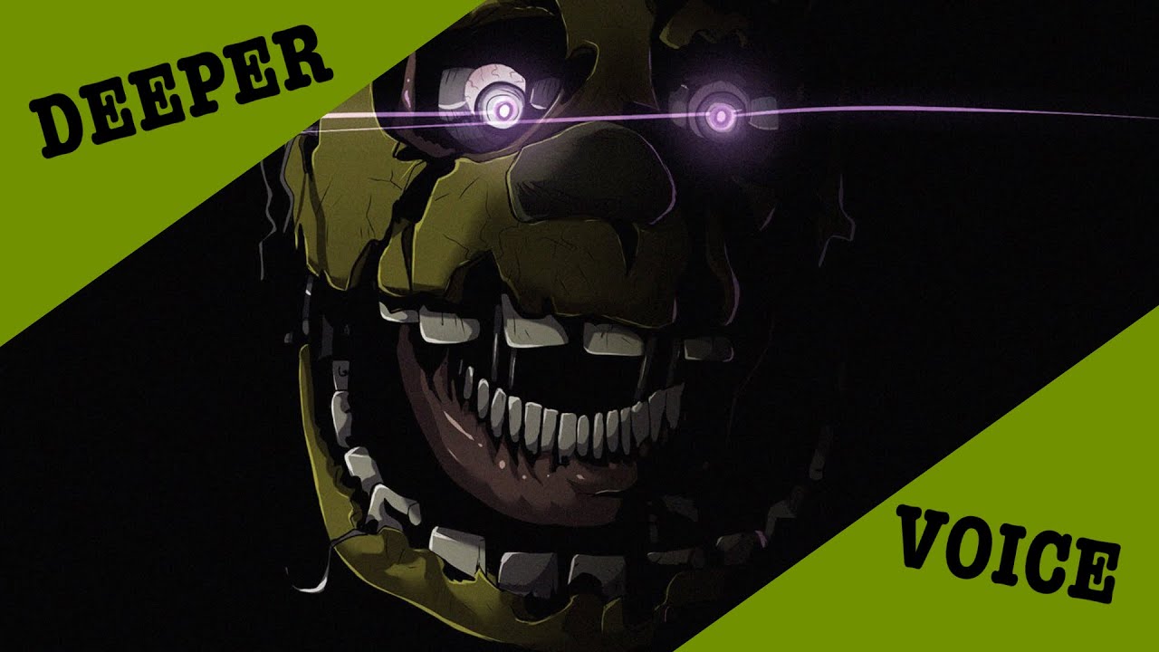 FNaF 3 - Springtrap Finale Deeper Voice
