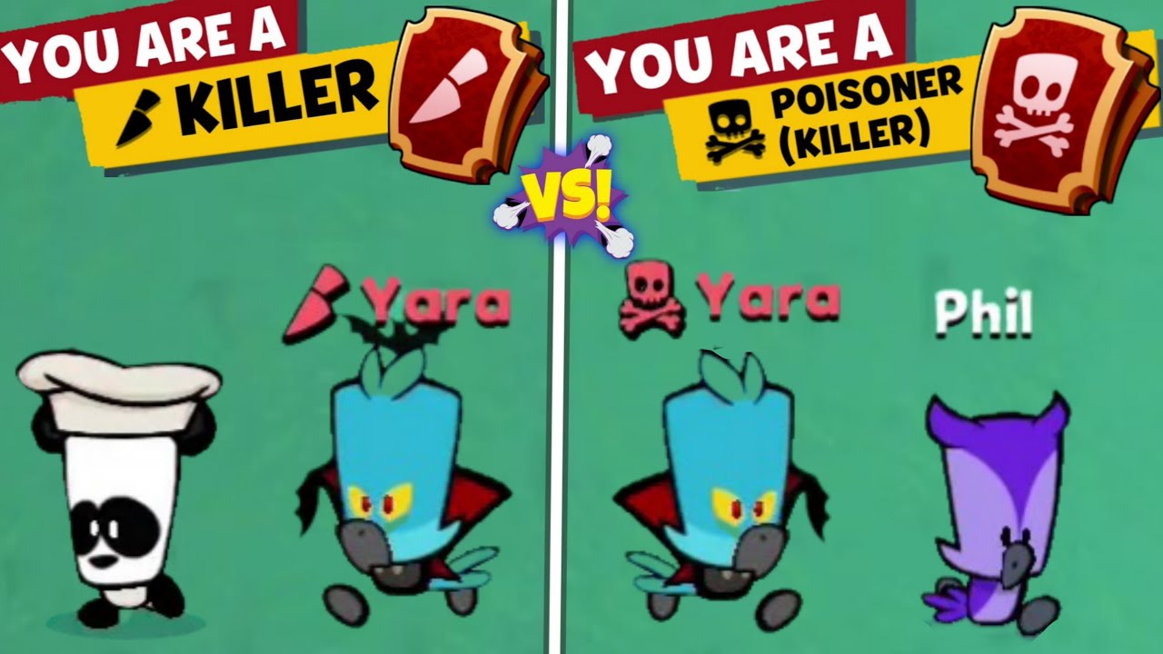 *Killer vs Poisoner* Roles in Suspects Mystery Mansion
