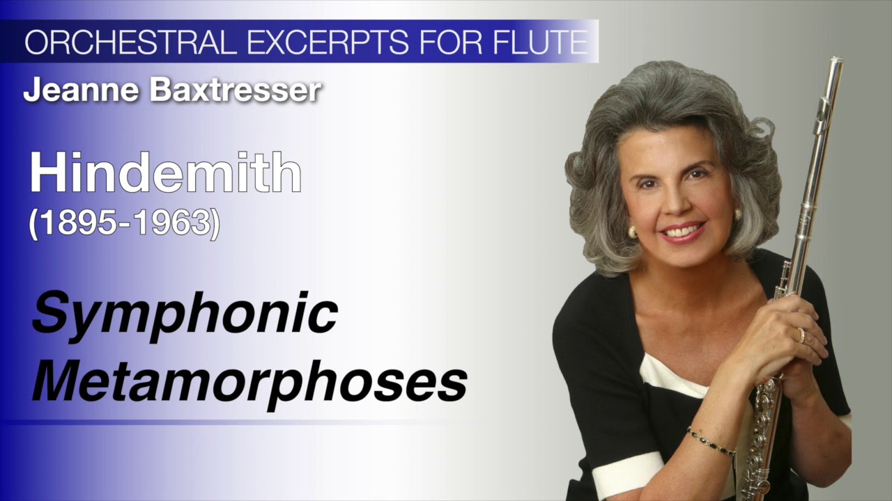 Hindemith - Symphonic Metamorphosis | Baxtresser | Orchestral Excerpts for Flute
