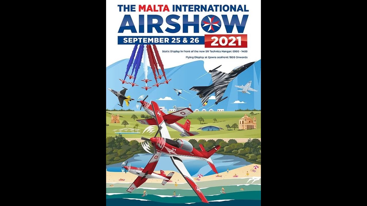 The Malta International Airshow 2021 - Full video