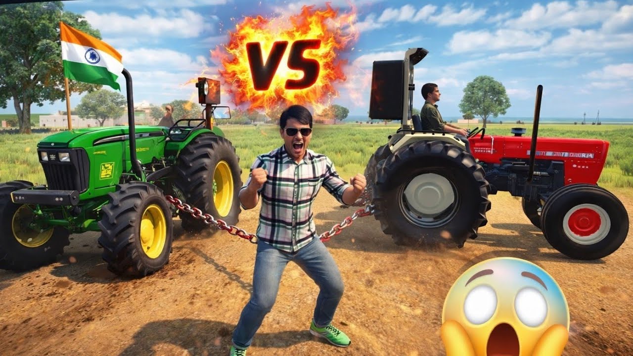 TRACTOR TOCHAN MUQABLA 😱📷.