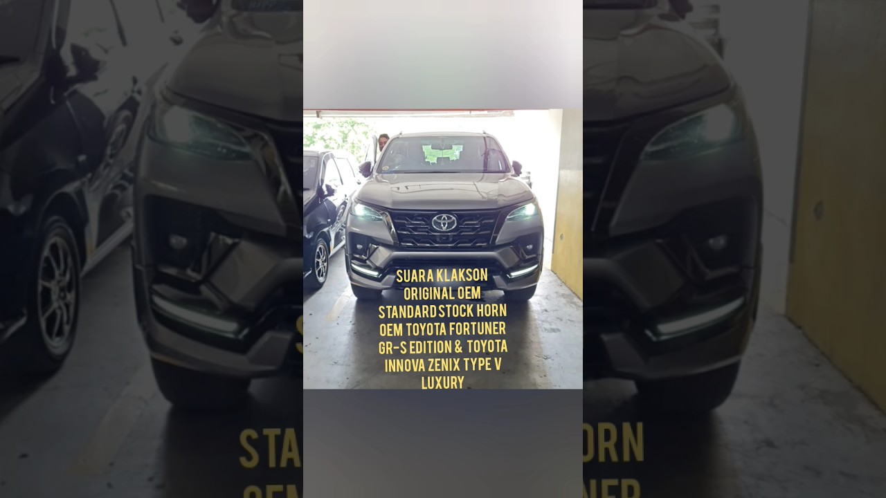 SUARA KLAKSON STANDAR OEM STOCK HORN MOBIL JEPANG TOYOTA!!!! #viral #shorts #afananantadamar
