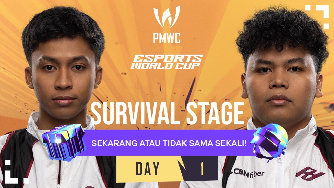 [ID] 2024 PMWC x EWC Survival Stage Day 1 | PUBG MOBILE WORLD CUP x ESPORTS WORLD CUP