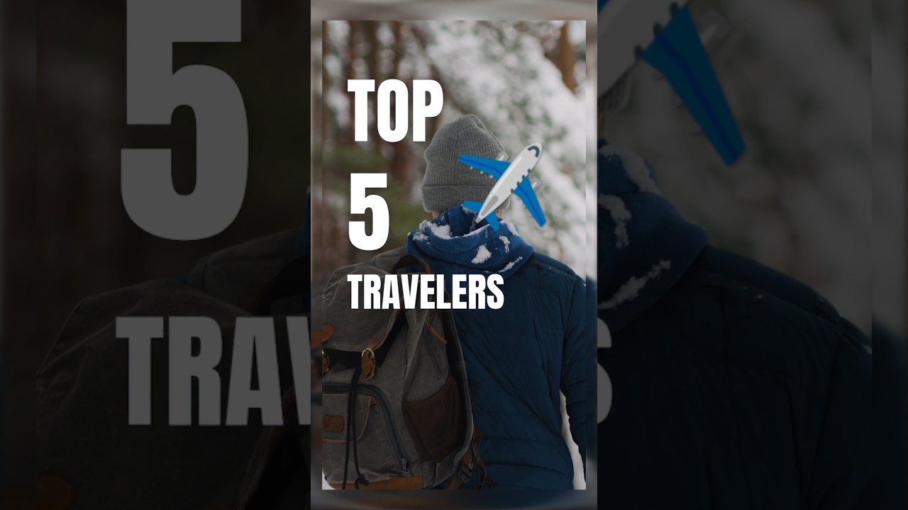 Top 5 Best Travel Vloggers in India ✈️| India&rsquo;s Best Travel Vloggers! ✈️ #TrendingNo1 #Bestyoutubers