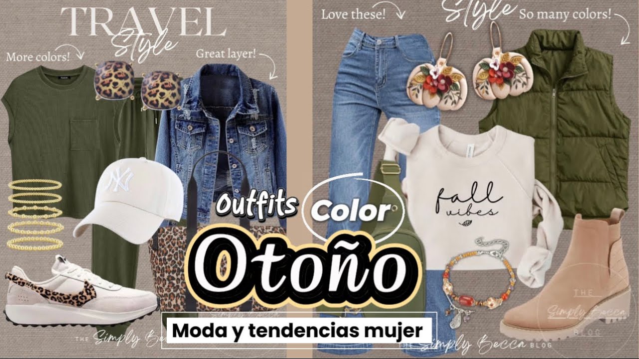 MODA MUJER QUE COLOR LLEBAR ESTE OTO&Ntilde;O 2025/2026 mujer IDEAS CON ESTILO ROPA DE OTI&Ntilde;O 