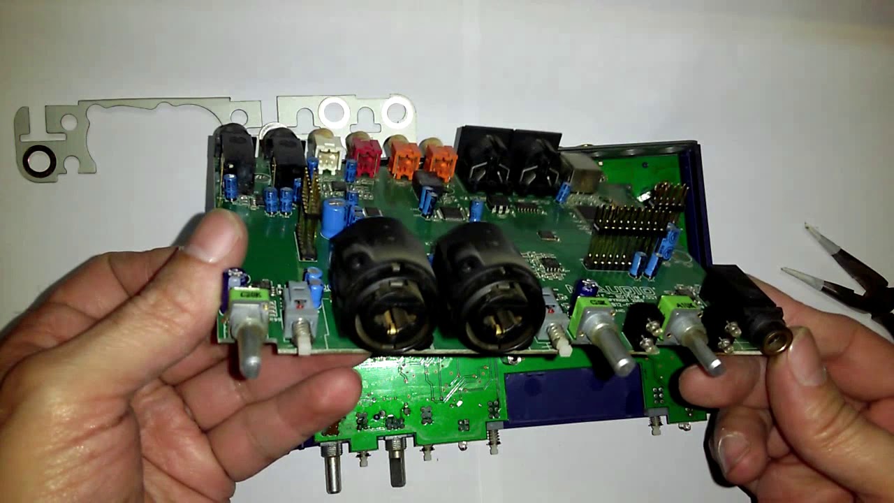 Разборка M-Audio Fast Track Pro