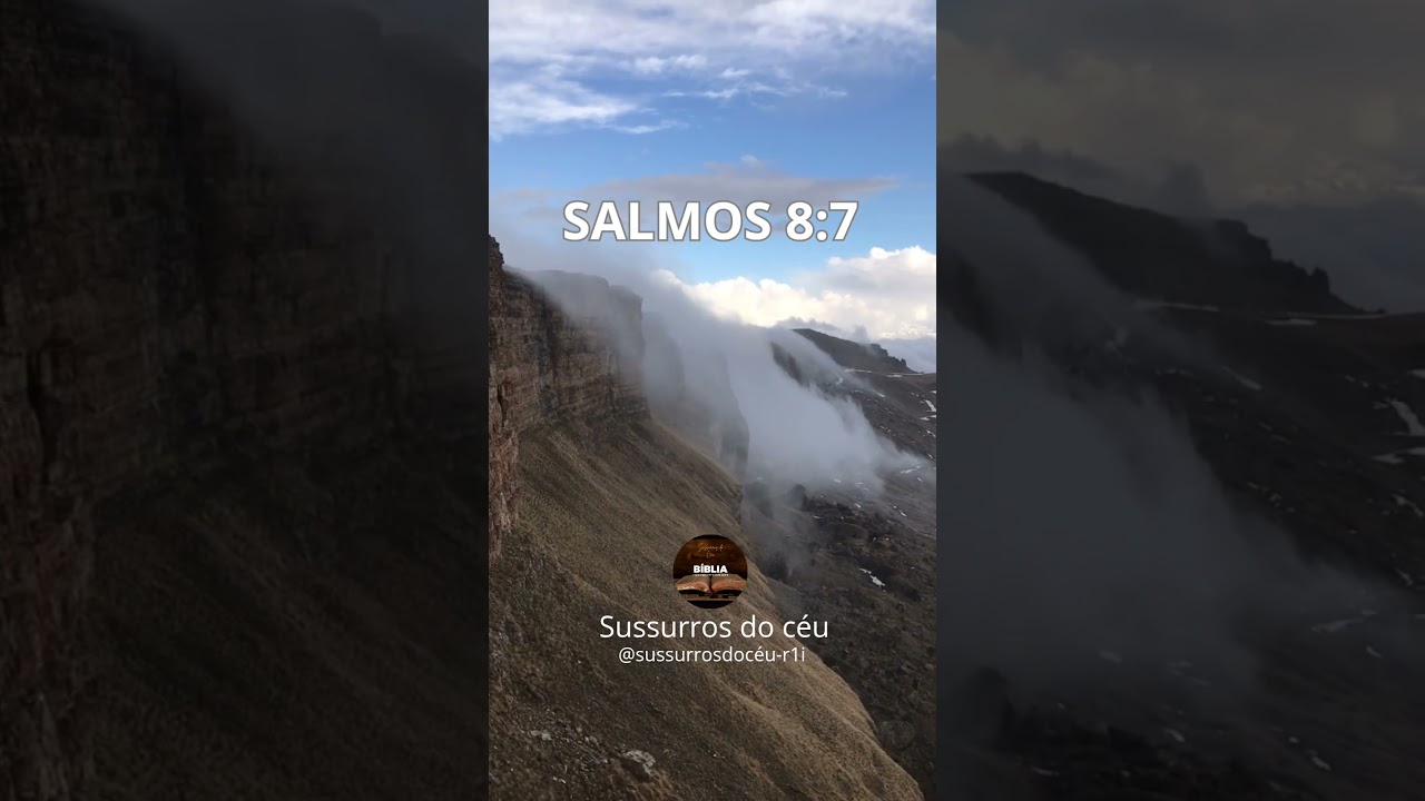 #salmos8.7#reflex&atilde;ob&iacute;blica #fe #deustemumapalavrapravoce #amor #gospelmusic