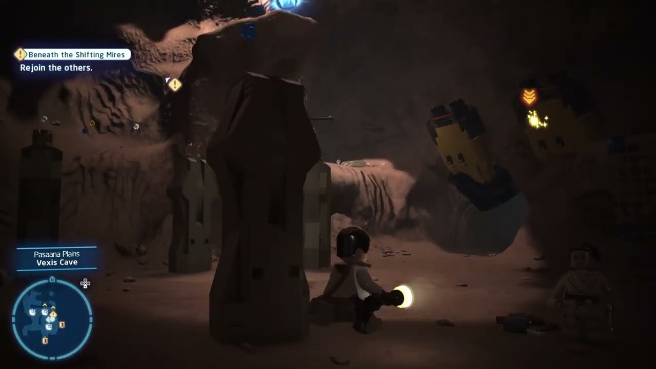 How to climb - Beneath the Shifting Mires - Rejoin the others - LEGO Star Wars The Skywalker