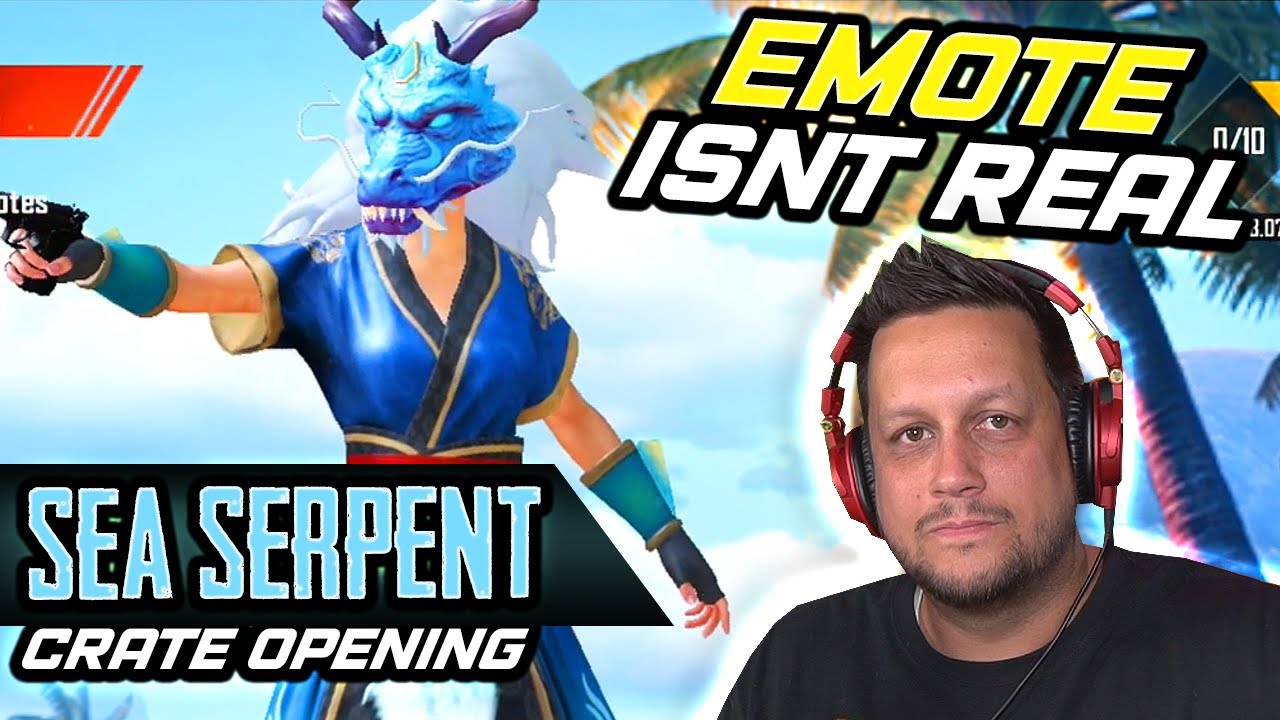 SEA SERPENT CRATE OPENING - THEY LIED ABOUT THE EMOTE!! 🤯