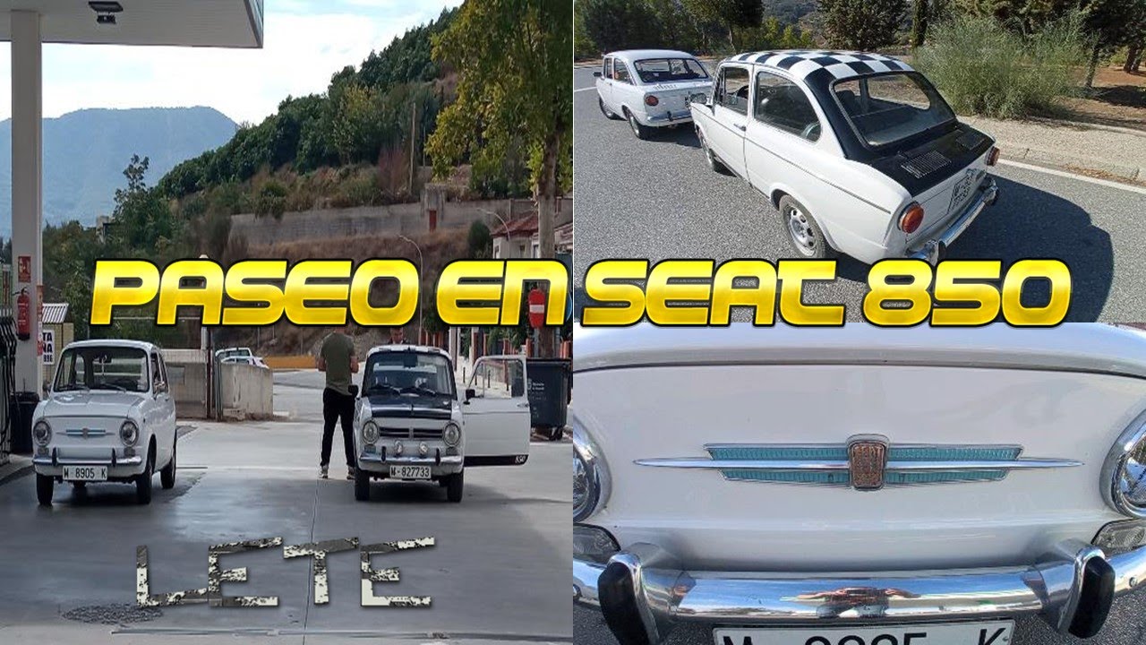 Paseo en SEAT 850 17/10/2021