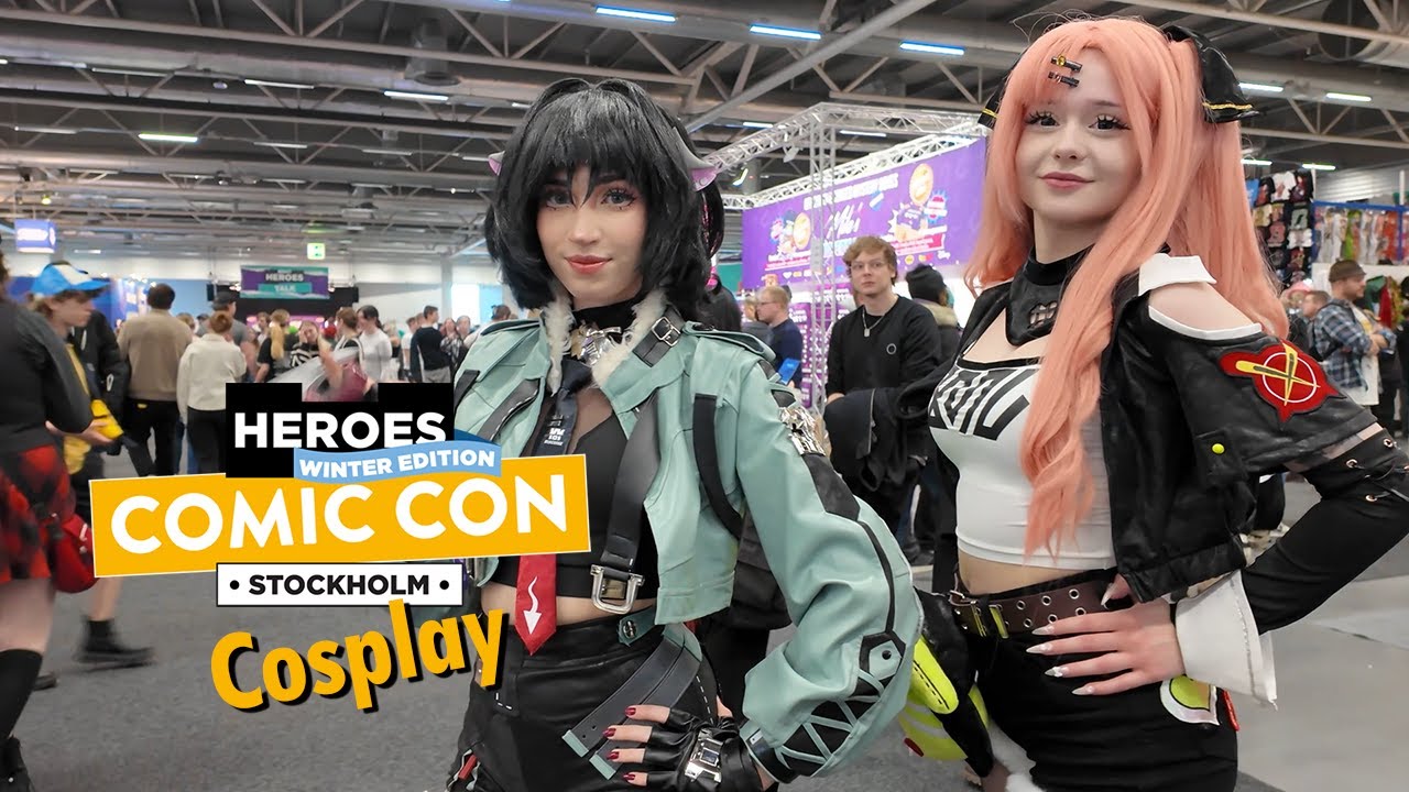 BEST Cosplay at Comic Con Stockholm Winter 2024