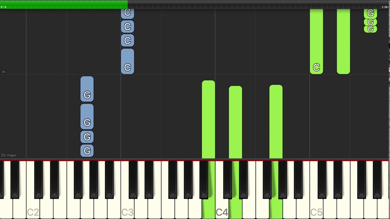 Gnarls Barkley - Crazy - Piano Cover Tutorials - Backing Track