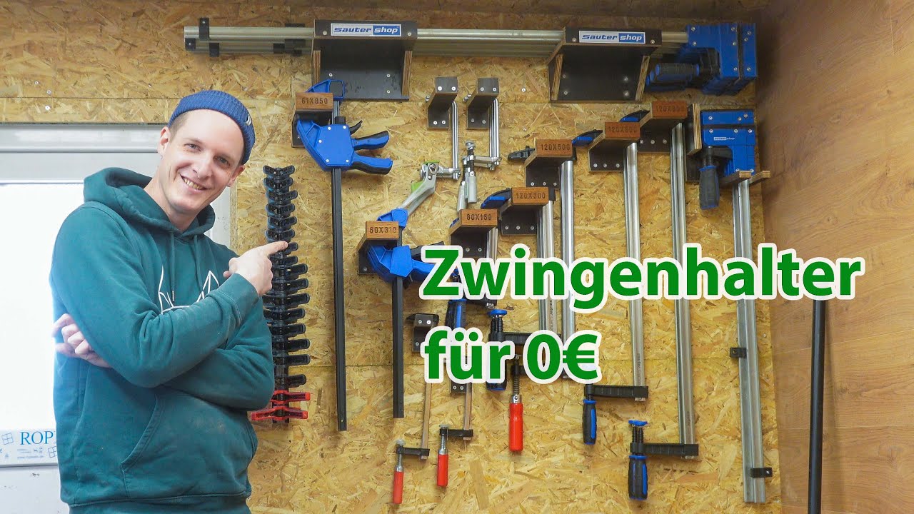 Zwingenhalter für 0€ - Selbstgemacht aber wie?//DIY