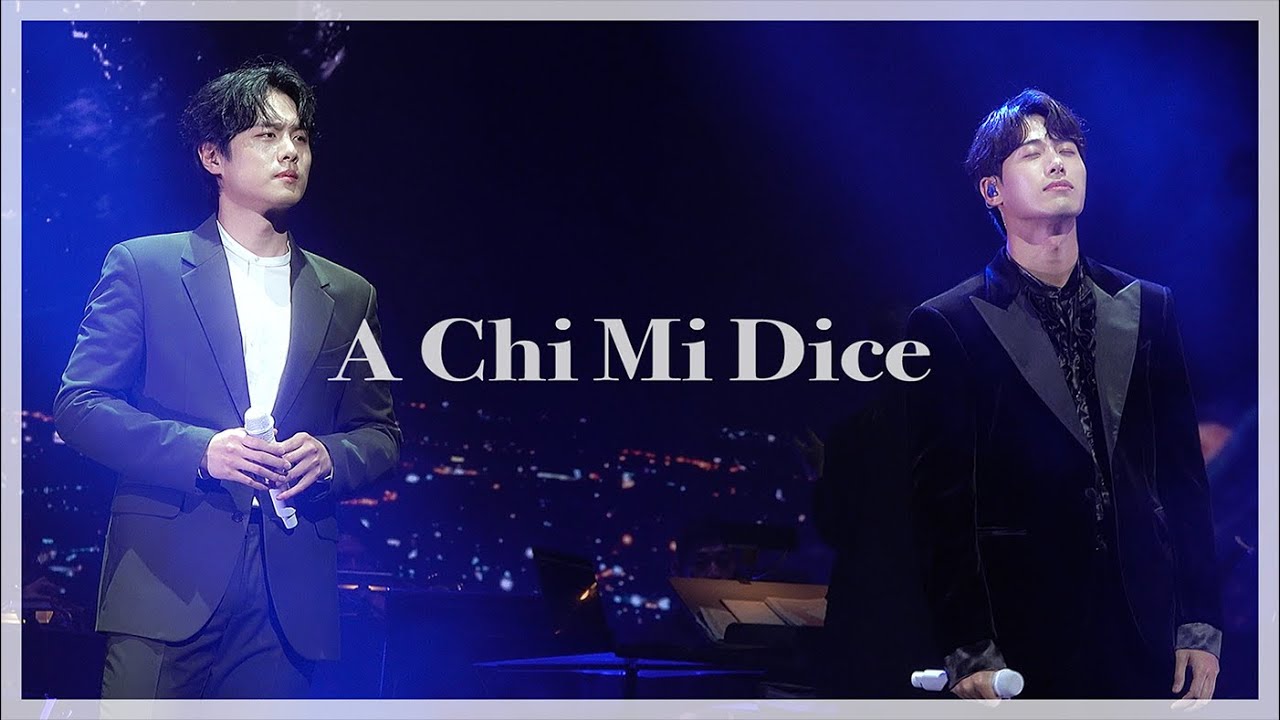 [4K] 210905 A Chi Mi Dice - 레떼아모르(Letteamor) 테너 김민석&김성식 focus / The Most Beautiful Thing 밤공