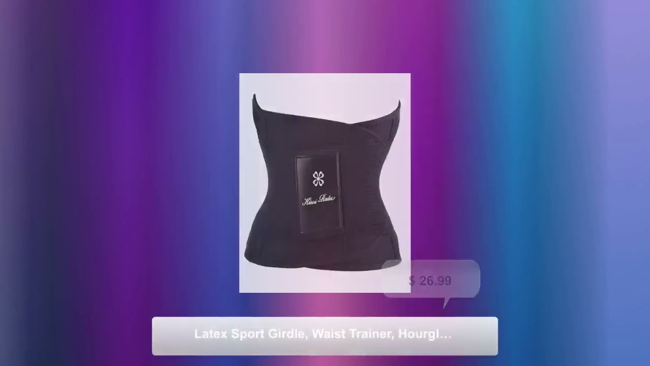 Latex Sport Girdle, Waist Trainer, Hourglass Body Shaper,Faja Shapewear |NSF|,NSF-DS
