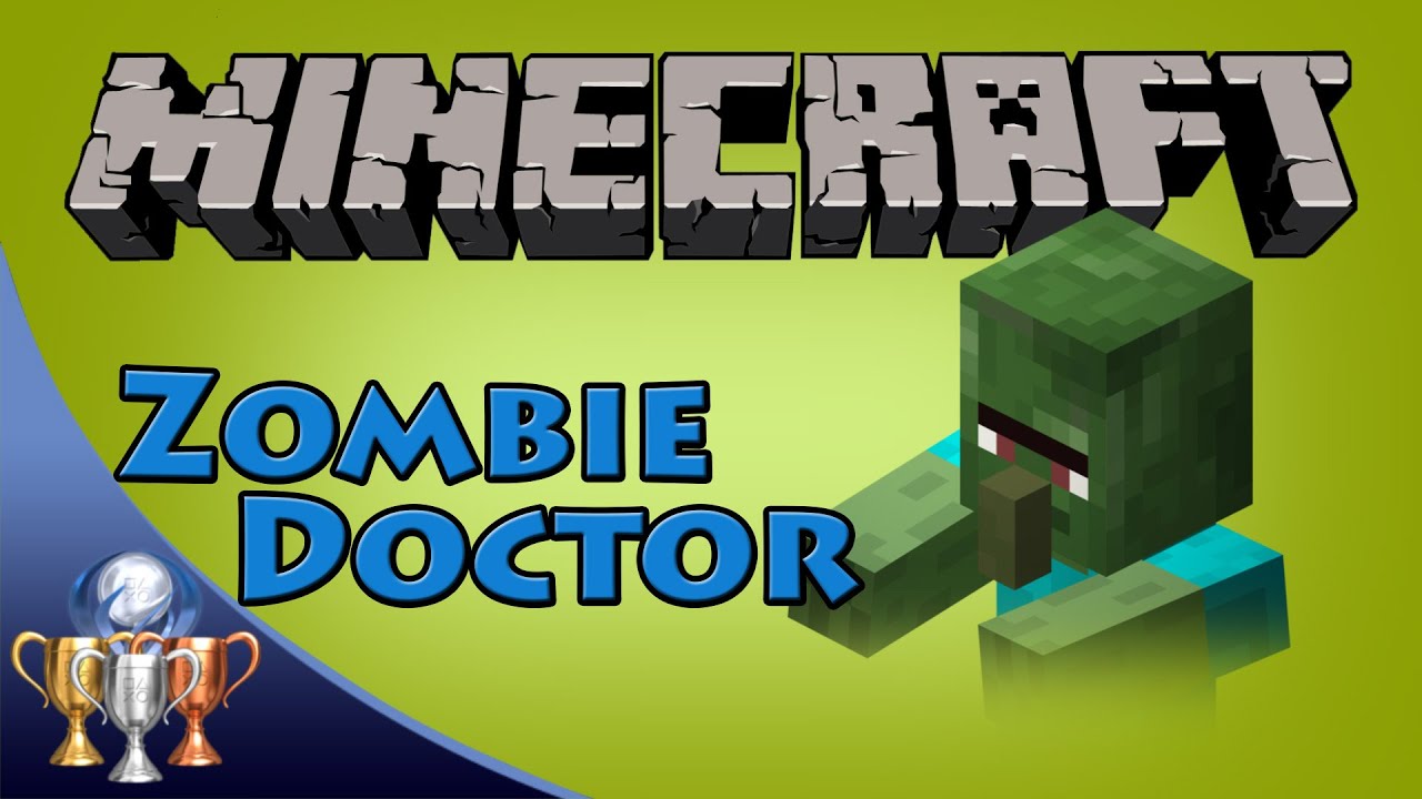 Minecraft [PS4] Zombie Doctor Trophy / Achievement Guide (Cure a Zombie Villager) Nether World